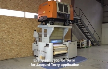 Evergreen J900 for Terry- Jacquard Terry Sampling Loom